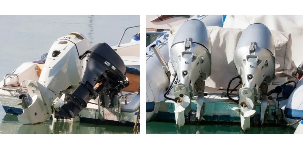 Outboard Engine Painting White